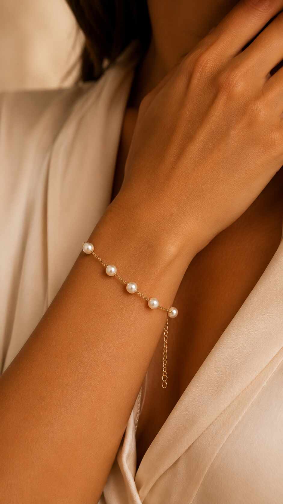 Pulseira Pérolas Grandes — foto 1