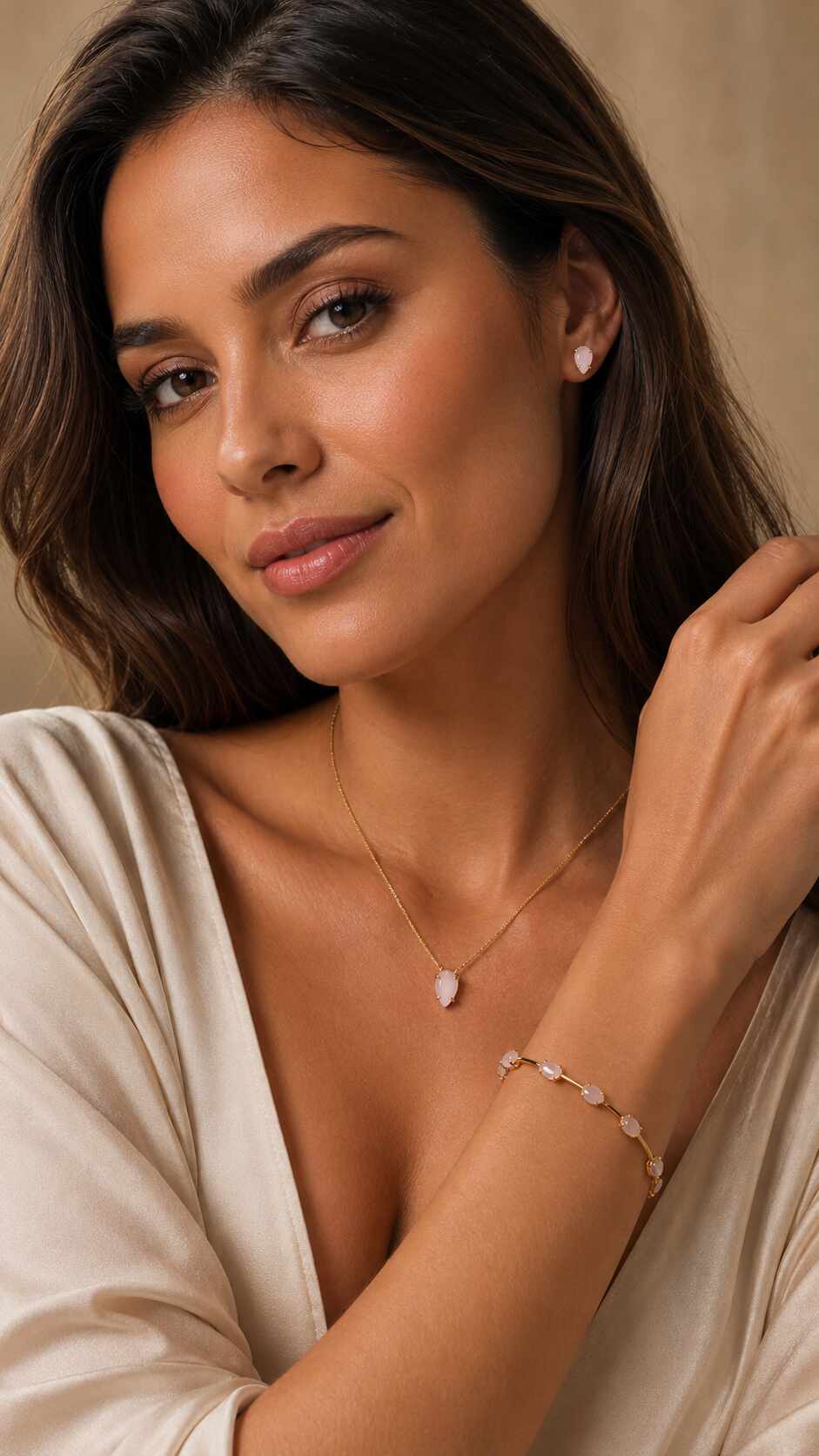 Conjunto Coração Azul Tiffany — foto 1